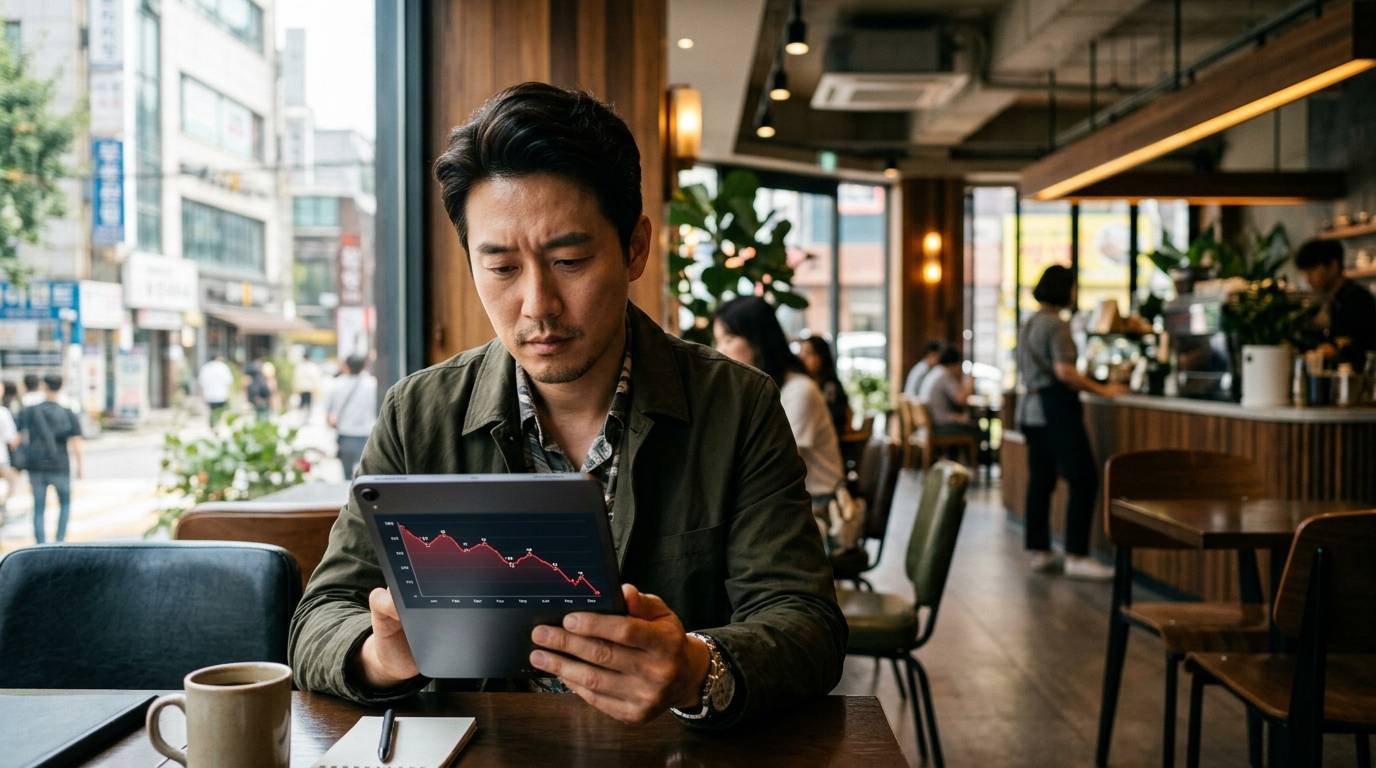 먼저 · 출렁임과 하락을 구분한다